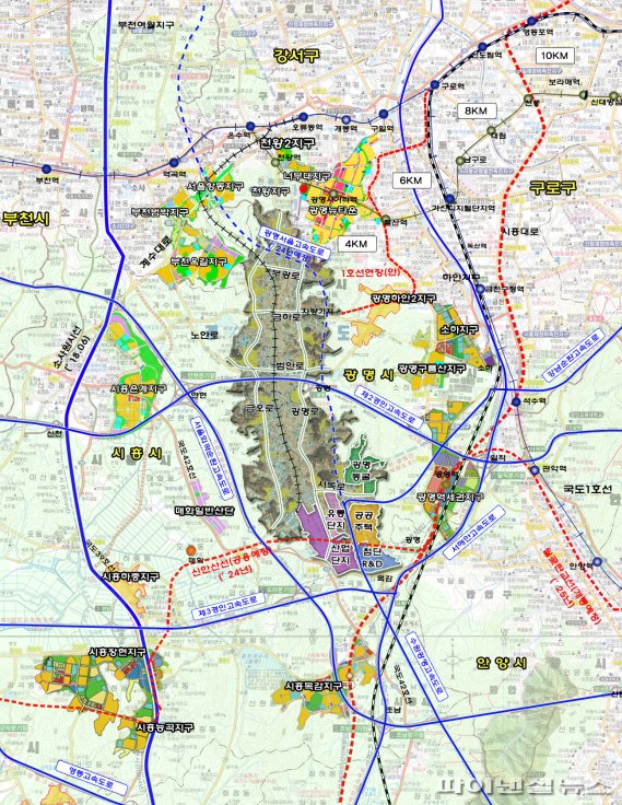 3기 신도시 광명시흥지구 위치도. 사진제공=시흥시