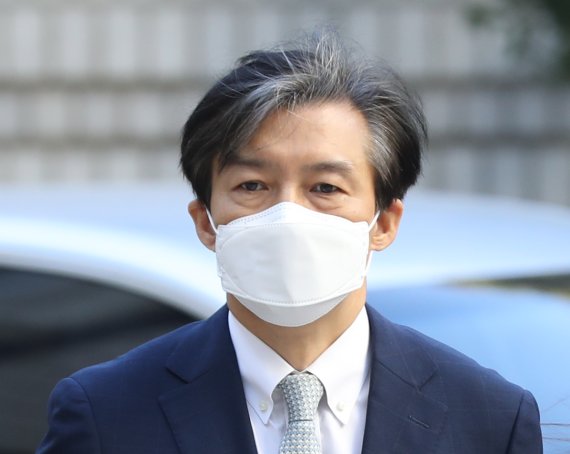 조국 전 법무부 장관. 뉴시스