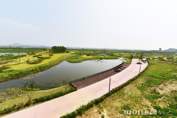 김포한강야생조류생태공원 전경. 사진제공=김포시