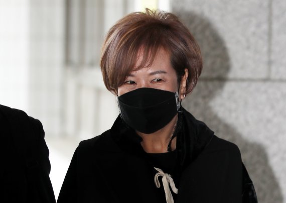 '목포 부동산 투기 의혹' 혐의를 받는 손혜원 전 의원. 뉴시스