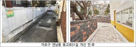 서울시, 30년 넘은 오래된 골목길 10개소 재생 완료