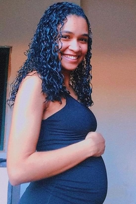 8개월째 임신 중이었던 파멜라 페헤이루 안드라데 마르틴스