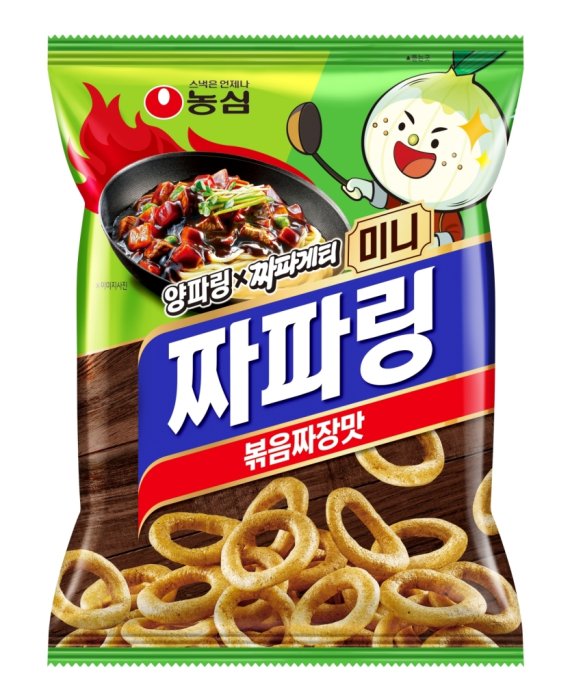 "양파링과 짜파게티의 만남"..농심, 짜파링 출시