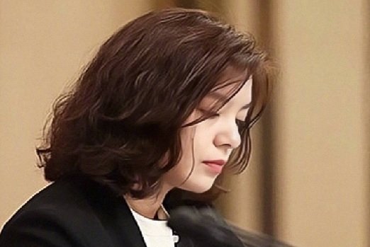 장징 중국 외교부 통역사(웨이보 갈무리)© 뉴스1