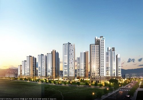 수요자가 먼저 알아본 로또 단지...‘북수원자이 렉스비아’ 인기