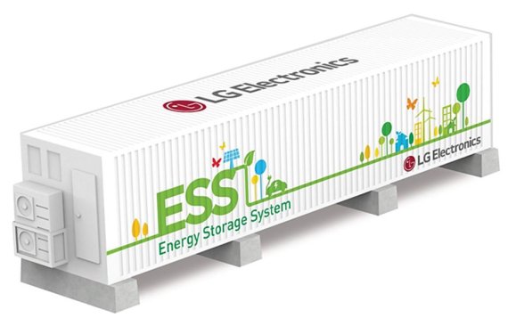 LG전자가 미국 하와이에 상업용 에너지저장시스템(ESS, Energy Storage System)을 공급한다. 사진은 LG전자 컨테이너형 상업용 에너지저장시스템.