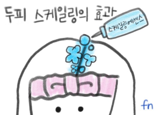 두피 스케일링의 효과