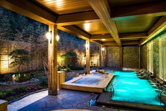 [서울=뉴시스]소노벨 청송 리조트 '솔샘 온천'