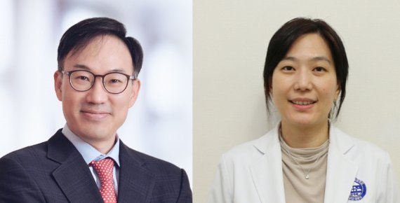 서울대병원 신경과 정기영 교수(왼쪽)와 분당차병원 신정원 교수