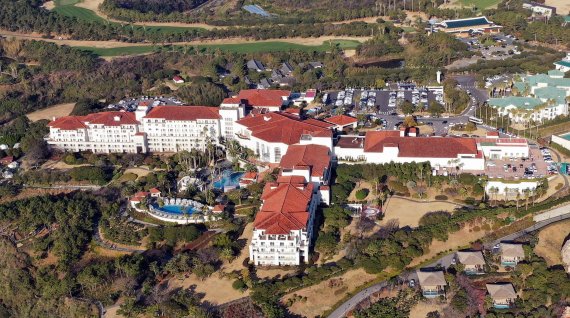 [제주=뉴시스] 제주 신라호텔 전경. (뉴시스DB)