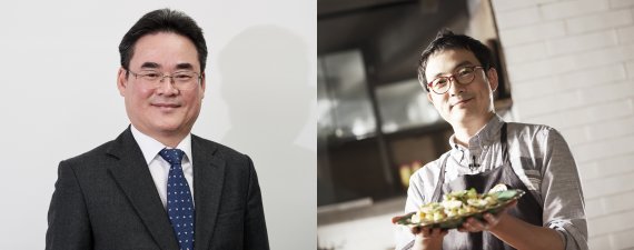 류훈 서울시 도시재생실장과 서울시 도시재생 프로젝트를 수행 중인 이욱정 PD.(서울시 제공)© 뉴스1