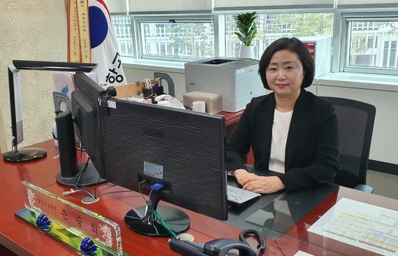 손승희 항공기상청장은 "글로벌 항공기상 전문기관으로 도약하기 위해 최선을 다하겠다"고 말했다. 항공기상청 제공