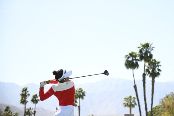 ANA인스퍼레이션에서 사흘 연속 선두를 지킨 패티 타바타나킷. 뉴스1