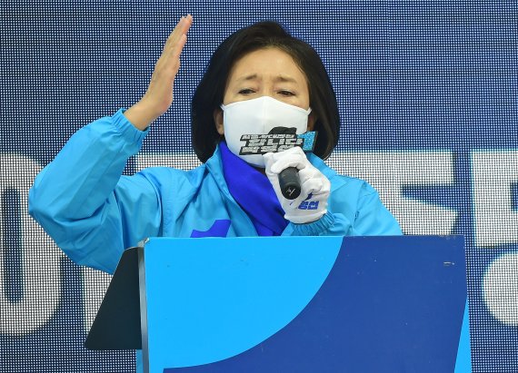 김웅 '사전투표 이겼다'는 박영선, 진심일 수도