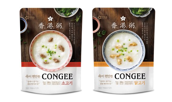 아워홈, 홍콩식 죽 '콘지' 4종 출시
