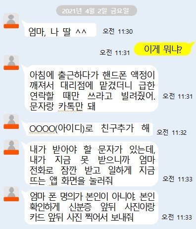 "엄마, 카톡으로 신분증 보내줘", 373억원 털렸다