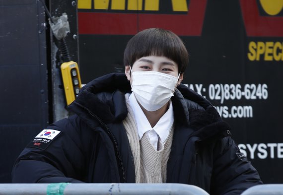 '꿀 떨어지는 눈빛' 2021.1.27/뉴스1 © News1 권현진 기자