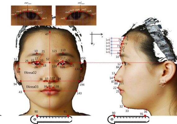 한의학연구원 이상훈 박사팀이 한의학의 망진에서 관찰하는 얼굴의 특성들을 기준으로 정량적인 정보를 획득할 수 있도록 얼굴 부위별 색상 및 형태를 추출한 뒤, 머신러닝 기법을 활용해 한의학데이터 센터의 사진을 분석했다. 한의학연구원 제공