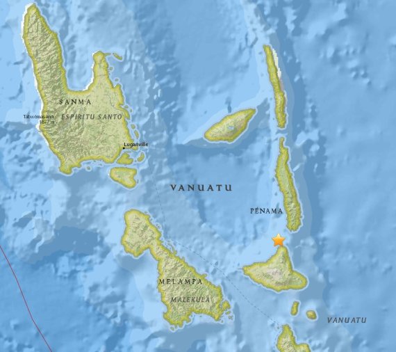 남태평양 파푸아뉴기니 옆 솔로몬 제도에 위치한 바누아투 © News1