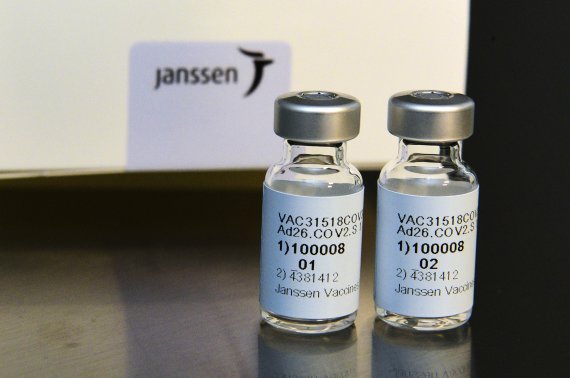 주한미군이 대한민국에게 제공하기로 한 얀센 코로나 19 백신. /사진=뉴시스