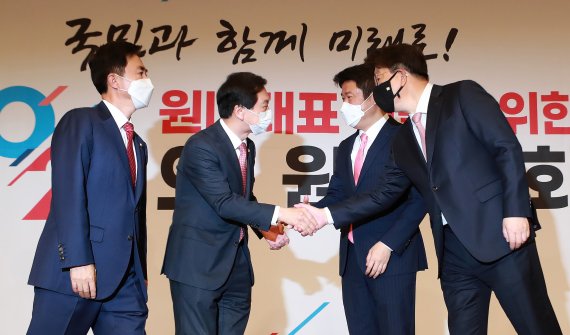 김기현, 국민의힘 원내대표 당선 "좋은 대선후보 골라낼 것"