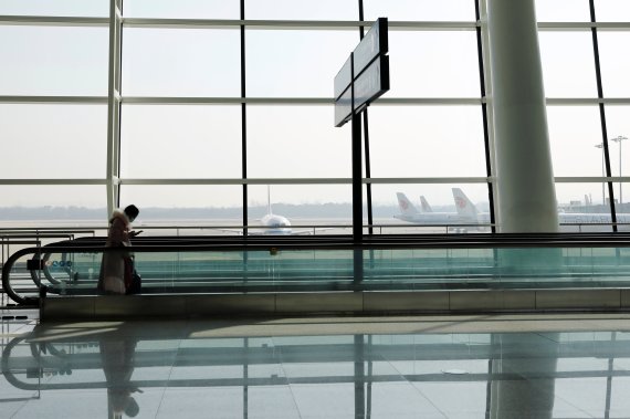 우한 톈허국제공항 <자료사진> © 로이터=뉴스1