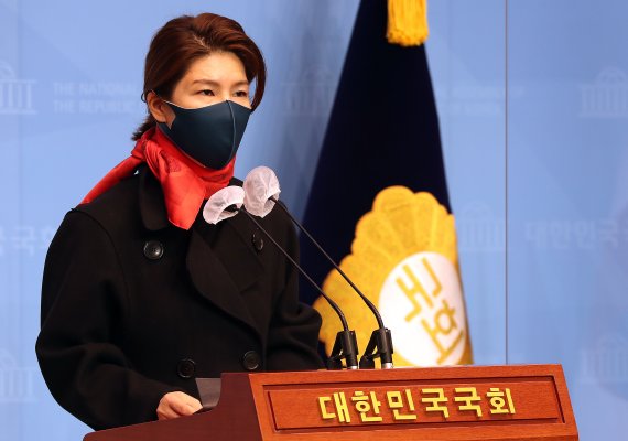 김예령 국민의힘 대변인. 2020.12.24/뉴스1 © News1 박세연 기자