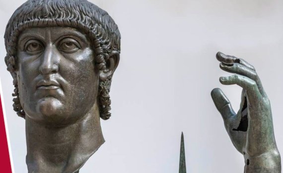 콘스탄티누스 황제 청동상 / 사진=이탈리아 로마 카피톨리네 박물관 홈페이지