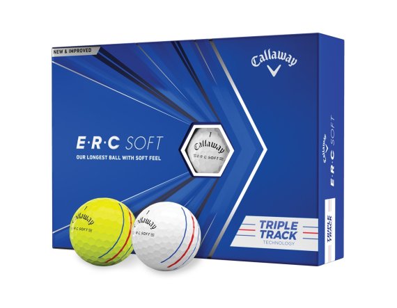 캘러웨이골프가 새롭게 출시한 ERC 소프트 트리플 트랙 골프볼. /사진=캘러웨이골프