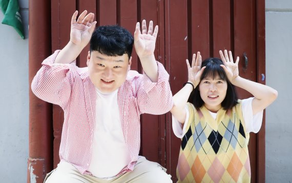 개그맨 부부 배정근 김단하(오른쪽) © News1 권현진 기자