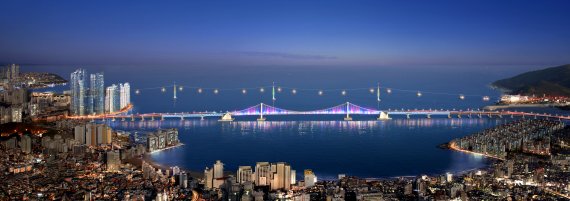 부산관광의 지도를 바꿀 '해운대~이기대 해상관광케이블카' 건설 사업이 재추진된다. 사진=㈜부산블루코스트 제공