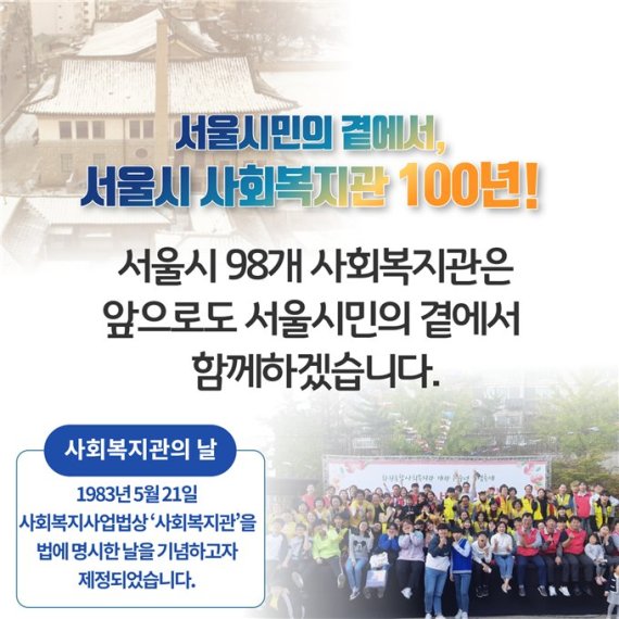 서울시, 사회복지관의 날 기념식 개최