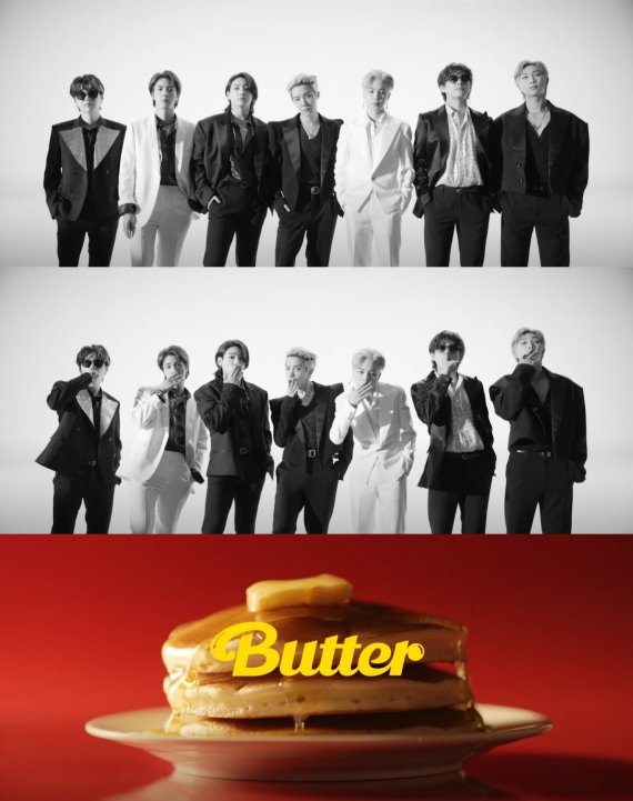 BTS(방탄소년단)의 신곡 '버터'(Butter) 뮤직비디오 갈무리 /사진=뉴스1