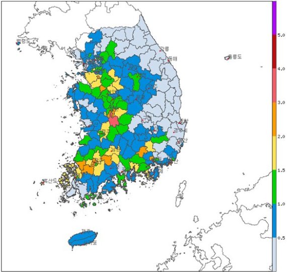 지난해 우리나라서 벼락 8만3000번 쳤다