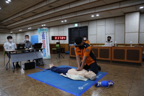 대구소방안전본부가 소방기술경연 대회 구급분야 최고 대원을 선발한다. 사진=대구소방안전본부 제공