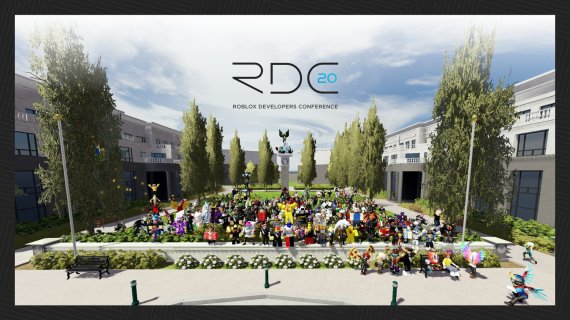 로블록스가 전 세계 개발자와 가상공간에서 진행한 개발자대회 'RDC2020' 이미지. 로블록스 공식 홈페이지 갈무리