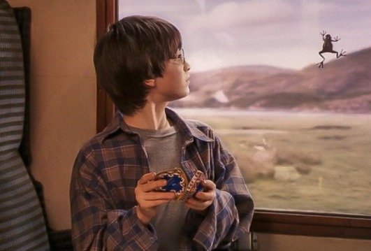 영화 해리포터 속 초콜릿 개구리(영화 해리포터 갈무리). © 뉴스1