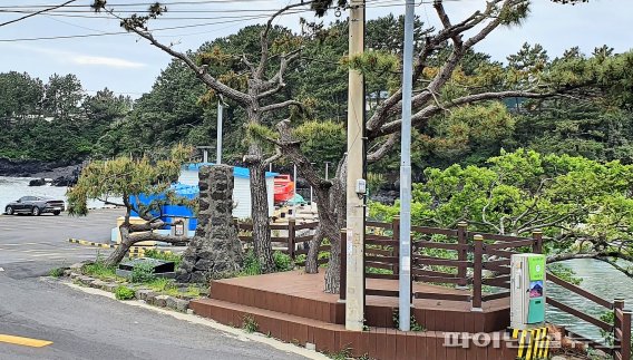 [fn포토] 제주 밤바다 밝힌 옛 등대 ‘도대불’을 아나요?