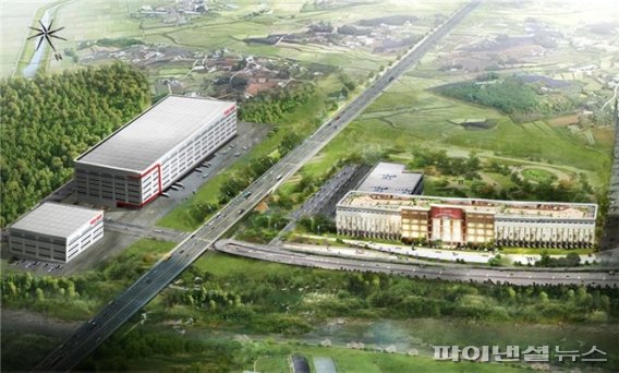 울산삼남물류단지 준공... ㈜메가마트 1650억 투자