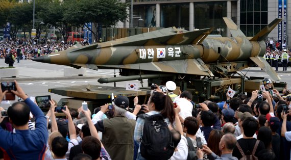 단거리 탄도미사일 '현무-1'(NHK-2). 2013.10.1/뉴스1 © News1