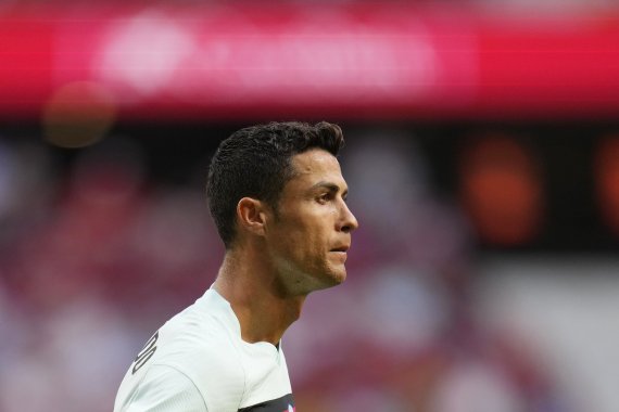 [마드리드=AP/뉴시스] 호날두가 침묵한 포르투갈이 스페인과 0-0으로 비겼다. 2021.06.04.