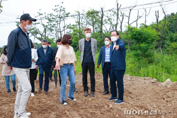 조광한 시장 “이석영광장 바닥분수 개방감 강화”