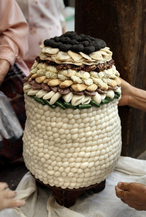 [서울=뉴시스] 충재 권벌 종가의 불천위 제사에 올릴 완성된 편 (사진=문화재청 제공) 2021.06.08. photo@newsis.com