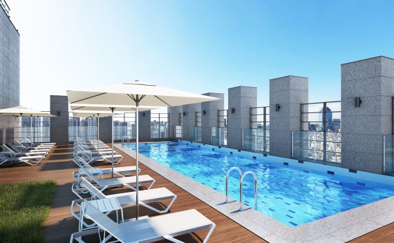 '강남 유일 루프톱 수영장 보유' 힐튼 가든 인 7월 개관