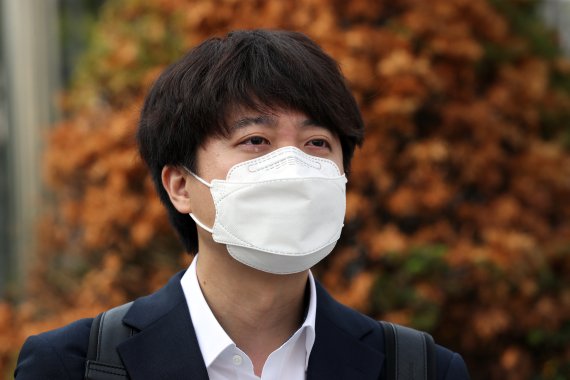 국민의힘 당대표에 출마한 이준석 후보. 뉴스1