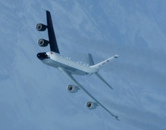 미국 공군의 특수정찰기 RC-135S '코브라볼' 자료=미 공군