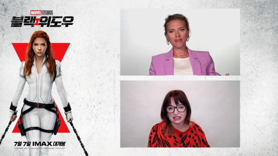 '블랙 위도우' 스칼렛 요한슨 "꿈인지 생시인지 볼을 꼬집기도"(종합)