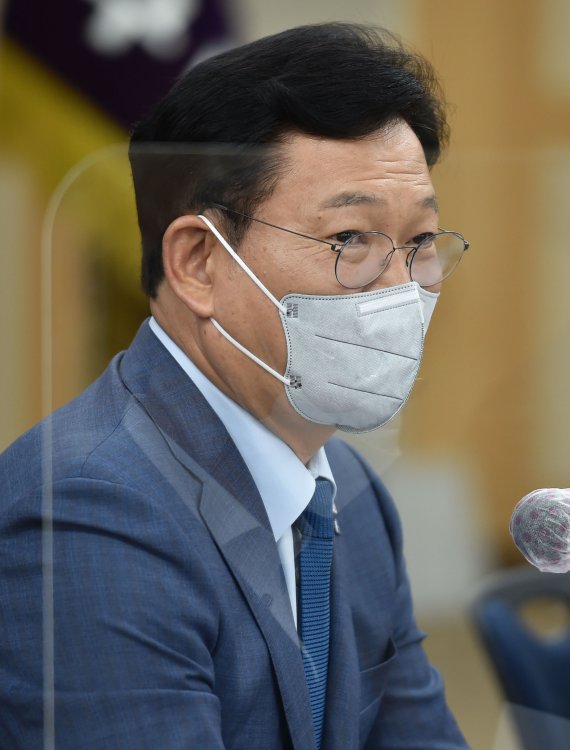 송영길 더불어민주당 대표. 사진=뉴시스