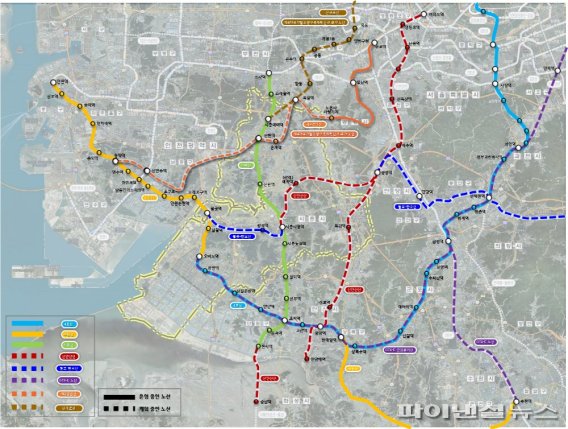 제2경인선-신구로선 노선도(안). 사진제공=시흥시