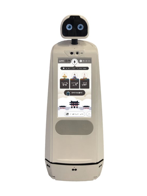 [서울=뉴시스] 국립고궁박물관 전시해설 로봇 외형 (사진=문화재청 제공) 2021.06.08. photo@newsis.com